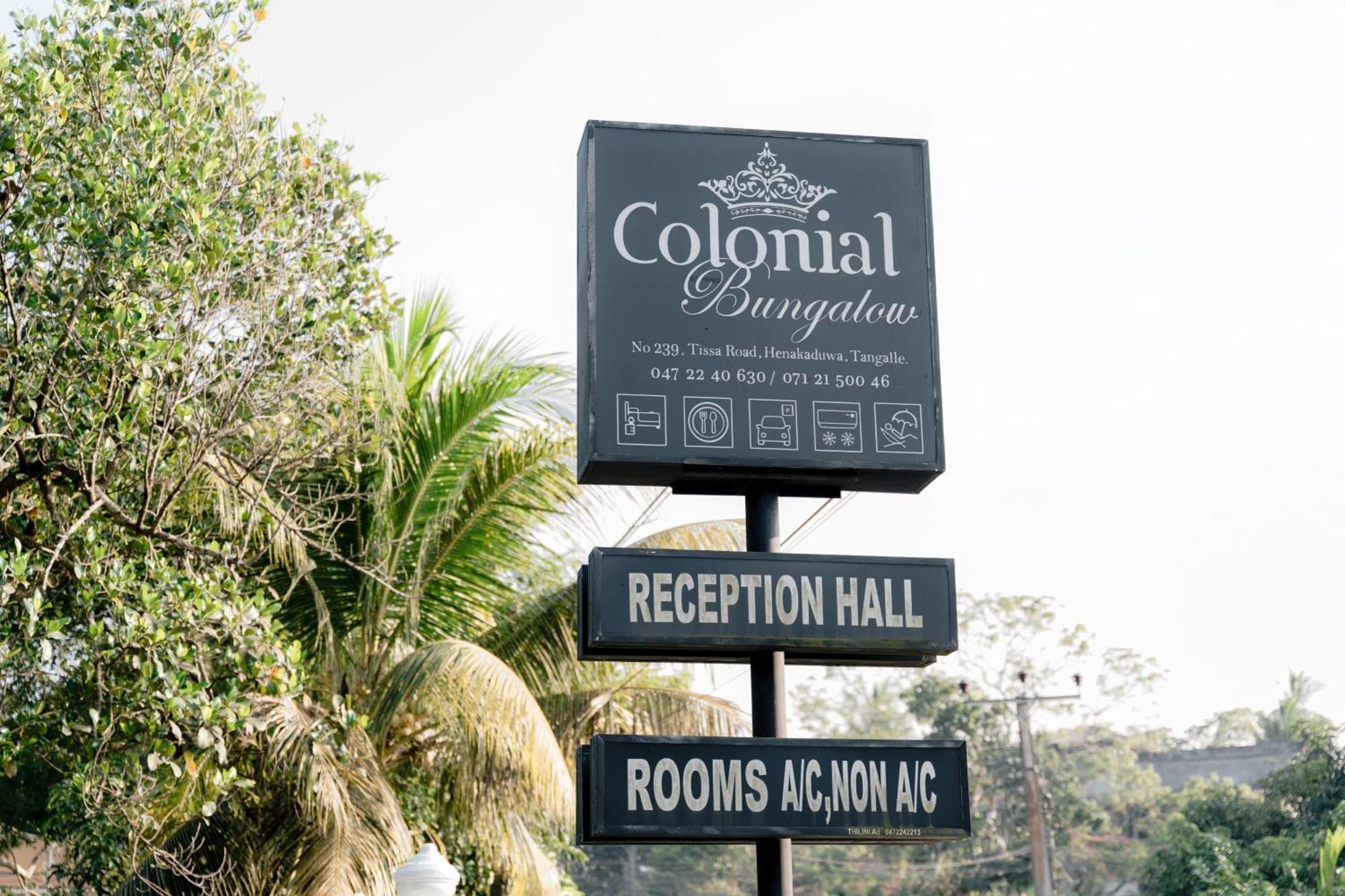 Colonial Bungalow Тангале Екстериор снимка